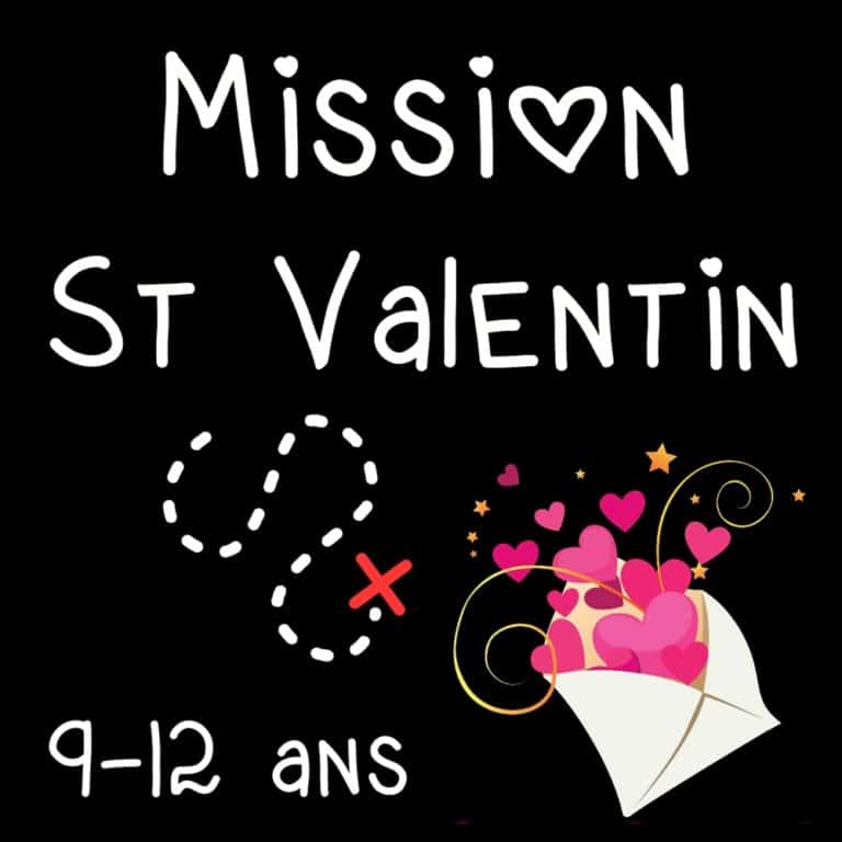 Chasse au trésor Saint Valentin : mission St Valentin