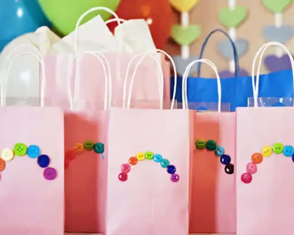 sacs cadeaux invité fête anniversaire