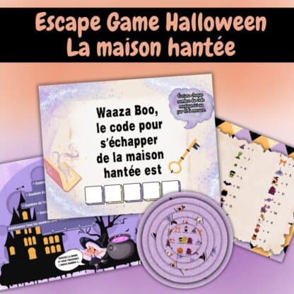 escape game halloween à imprimer