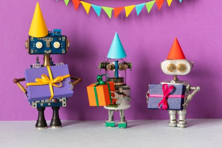 jeux anniversaire robot