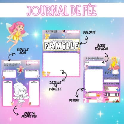 pages du journal de fée