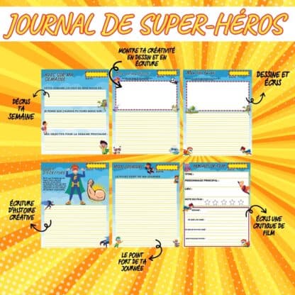 pages du journal