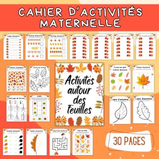 cahier d'activités feuilles d'automne maternelle