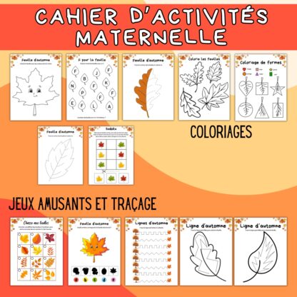 activités maternelle feuilles d'automne