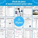 Jeux anniversaire ados