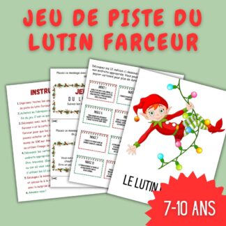 jeu de piste du lutin farceur