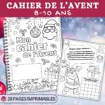 Cahier de l'Avent (8-10 ans)