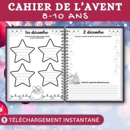 cahier de l'Avent 8-10 ans