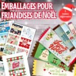 Emballages friandises de Noël