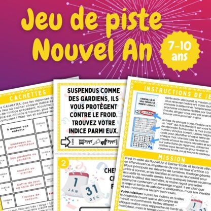 Jeu de piste du Nouvel An